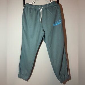 SnowDay NWT Sweatpants Size XL Blue/Gray/ White